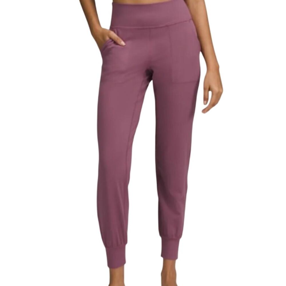 Lululemon Align Jogger Vivid Plum Pants Mauve Purple Pockets Women Size 4